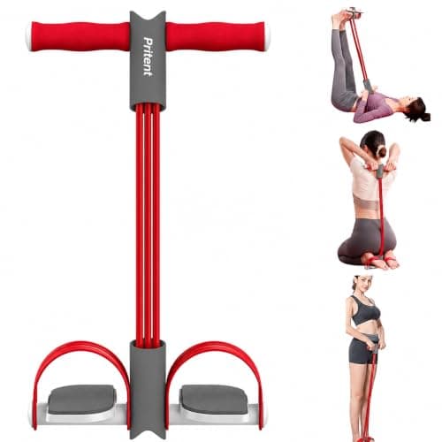 Pritent Pull Reducer Training Band, Exercise Equipment for Home Gym, Yoga Pedal Puller Resistance Band, Tummy Trimmer for Men Women, Leg Stretching Band for Exercise, Full Body Workout Tool
