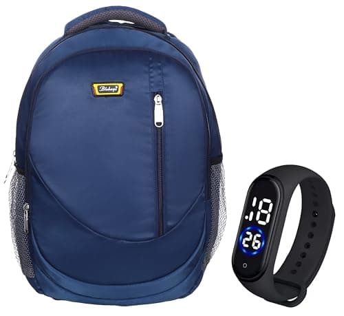 BLUBAGS Multipurpose Backpack With laptop compartment, 36L 2025 (Navy Blue, Medium)