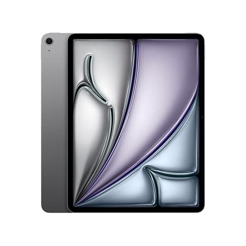 Apple iPad Air 13″ with M3 chip: Built for Apple Intelligence, Liquid Retina Display, 256GB, 12MP Front/Back Camera, Wi-Fi 6E, Touch ID, All-Day Battery Life — Space Gray