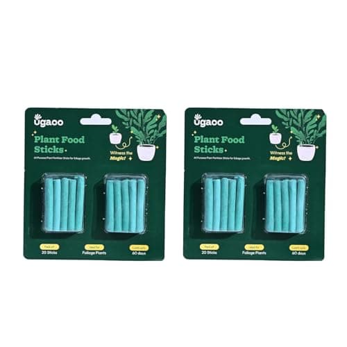 UGAOO Plant Food Fertilizer Sticks For All Home Garden Indoor & Outdoor Plants - Pack Of 40