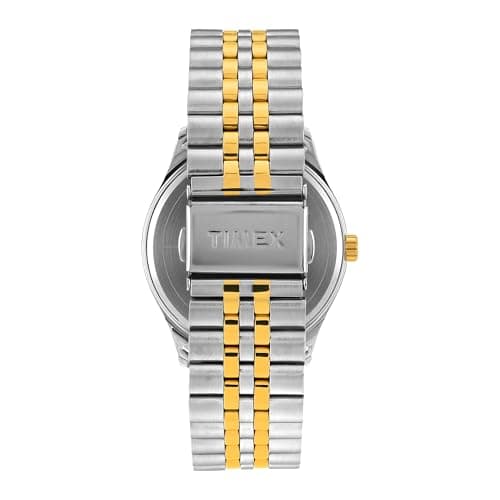 TIMEX Analog Watch for Man with Silver-Tone Round Dial & Silver Stainless Steel Bracelet Band Water Resistant Men's Wrist Watches - TWEG25200 6