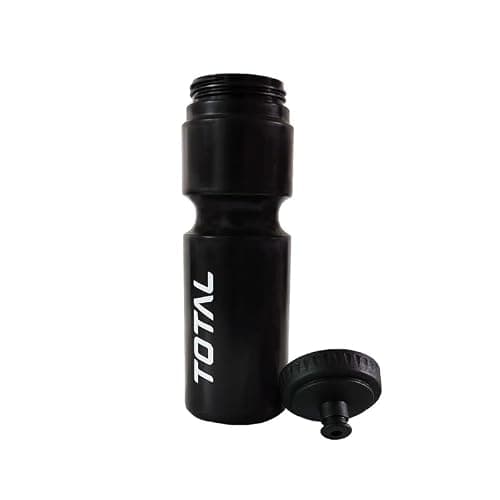 TOTAL Sipper Bottle for Gym, Running, Cycling | BPA-Free Sports Water Bottle with Push/Pull Leakproof Cap | Lightweight, Durable & Reusable Bottle for Outdoor Fitness Use|Black 800 ML 2