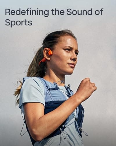 SHOKZ New OpenRun Pro 2 - Open-Ear, Bone Conduction Sport Headphones - with Headband - Sweat Resistant, Workout Headphones - Secure, Wireless, Comfortable Fit-Deep Bass and Smart Mic App 3