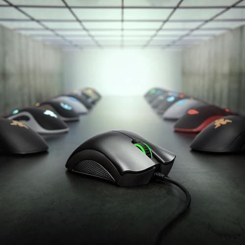 Razer DeathAdder Essential White Edition - 6400 DPI Ergonomic Wired Gaming Mouse - RZ01-03850200-R3M1 2