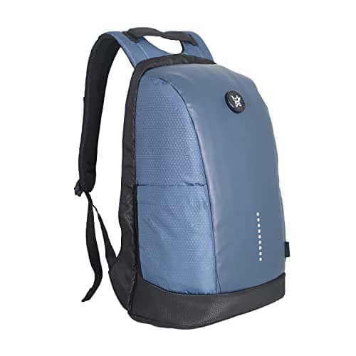 Arctic Fox Slope Anti-Theft Backpack (Dark Denim) | 23 Ltr Capacity|Water Resistant | Multipurpose Backpack |Rain Cover| Trolley sleeve 15.6 Inches Unisex Laptop Bag with USB Charging Port 5
