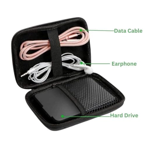 Stealodeal WD Hard Disk Cover/Hard Disk Drive Pouch case for 2.5" HDD Cover WD Seagate Slim Sony Dell Toshiba 3