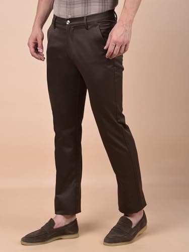 Crimsoune Club Men's Brown Trousers (30) 2