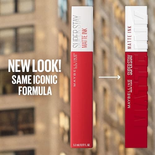 Maybelline New York Super Stay Matte Ink Liquid Lipstick, Matte Finish, 5g - 20 Pioneer 3