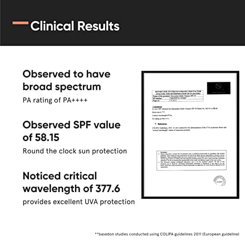 Minimalist Sunscreen SPF 50 PA+++ with Niacinamide & Multi-Vitamins | Clinically Tested in US (In-Vivo) | Lightweight with Multi-Vitamins | No White Cast | Broad Spectrum | Face Sunscreen for Men & Wo 5