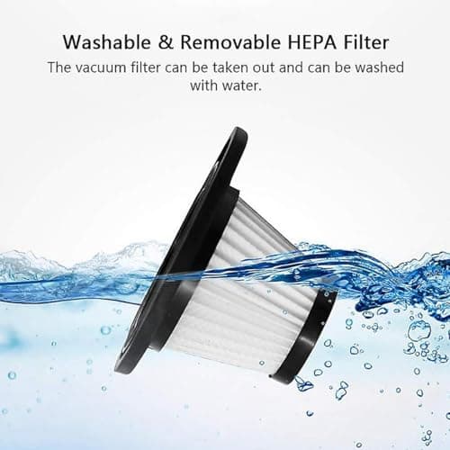 INALSA Car Vacuum Cleaner,Car Cleaning Accessories,5 Mtr Long Corded 2-in-1 Wet & Dry Vacuum,Strong 5KPA Suction Power,HEPA Filtration,Lightweight &Durable Body,Small/Mini Size(Black) CarWorx-Free Bag 5