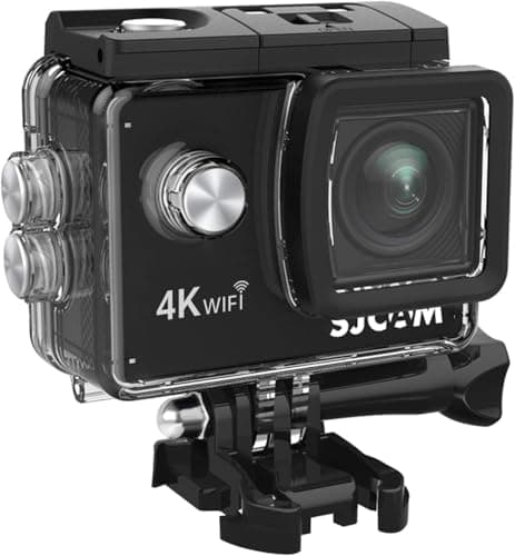 SJCAM SJ4000 WiFi 12MP Optical Full HD WiFi Sports Action Camera 170°Wide FOV 30M Waterproof DV Camcorder, Black