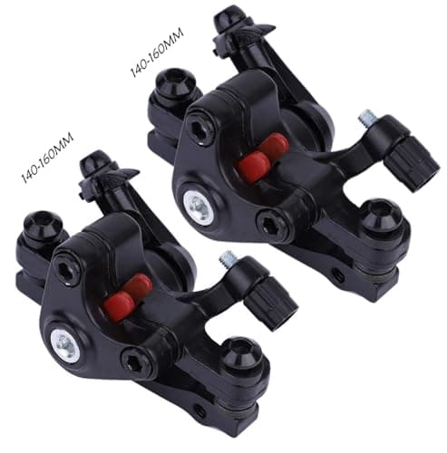 CYBIC Bicycle Disc Brake Caliper Set of 2 Front with Brake Pads Durable Alloy Construction Smooth Performance Easy Installation Universal Fit for Mountain and Road Bikes Black 5