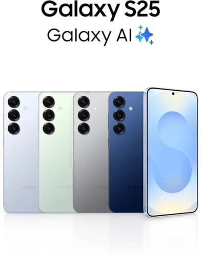 Samsung Galaxy S25 5G (Navy, 12GB RAM, 128GB Storage) | Snapdragon 8 Elite for Galaxy Processor | 50MP Triple Camera | 6.2-inch Dynamic AMOLED 2X Display | 4000mAh Battery | 5G Smartphone 2