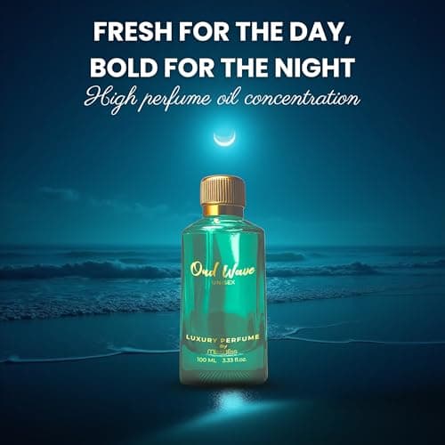 MissBliss Oud Wave Eau de Parfum 100ml – Long Lasting Unisex Fragrance #0xB7# Fresh, Invigorating Scent with Marine, Citrus, Oud & Musk Notes | EDP for Gift 5