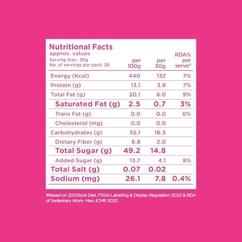 Yogabar Trail Mix - Daily Health Mix 850g - Mixed Nuts with Dry Fruits & Seeds - Mixed Dry Fruits with Almonds Cashews Raisins Cranberries Pumpkin Seeds - Healthy Snack Reusable Jar 850g 2