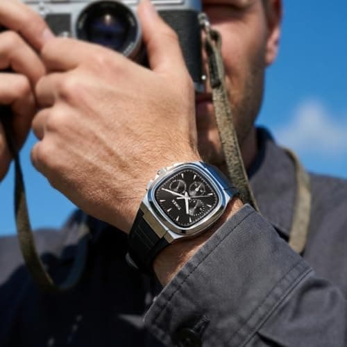 TIMEX Square 43mm Black Dial Analog Men Watch - TWEG353SMU01 4
