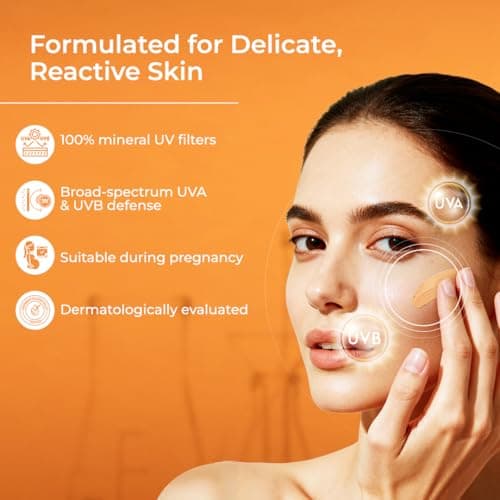 UV Doux Tinted Mineral Sunscreen SPF 50 PA+++ | 100% Mineral Broad Spectrum | Zinc & Iron Oxide | No White Cast | India’s No.1 Dermatologist Recommended Brand | For Sensitive Skin | 30 g 4
