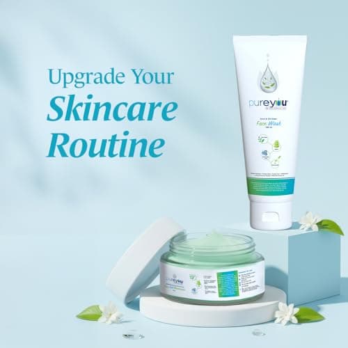 PureYou Face Wash & Gel Moisturiser Combo | Green Tea, Aloe & Cucumber | Tea Tree & Hyaluronic Acid | Refresh + Hydrate | Handled for Sensitive, Oily & Normal Skin 3