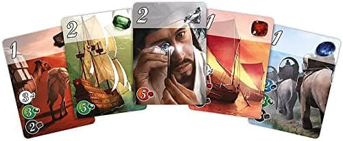 Awestuffs Splendorr Card Board Edition (Eco- Friendly) | Strategy Card Game of Gem Trading & Development | Family & Adult Tabletop Game | 2–4 Players | Ages 10+ 4