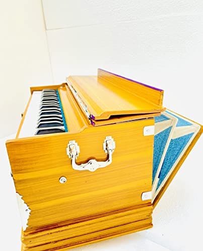KHALSA MUSICAL harmonium instrument original |Harmonium | 7 STOPPER | 39 Keys | Side Handle 2