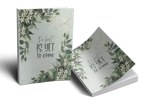 AccuPrints Flower theme Premium Soft Bound Notebook Diary for Girls and Women (A5,192 Ruled Pages with planner, 80 GSM) Floral Design 5