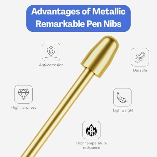 Flavizo Stylus Nib Replacement Set (12-Pack) | Metal Stylus Tips for Tablet Compatible with Galaxy Tab S10/S9/S7/S25/S24 Ultra | Universal Replacement Nibs for Smooth Writing & Drawing 4