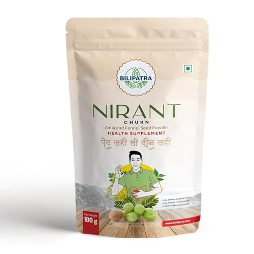 BILIPATRA Nirant Churna Powder, 100g Pack of 1, Natural Ayurvedic Laxative for Constipation Relief | Plant-Based Herbal Supplement, Boosts Energy & Digestion For Men & Women