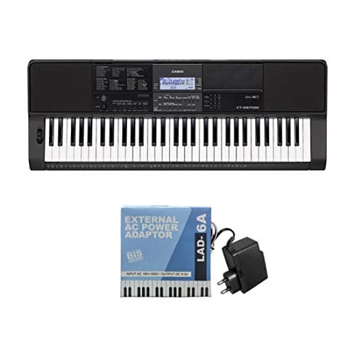 Casio CT-X870IN 61 Keys Portable Keyboard, Black With Carry Case 2