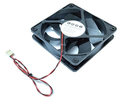 Fourdot® 120mm 5Inch Axial Cabinet Cooling Fan 12V Model-12025 (3000RPM Fan with Motherboard Connector) 3