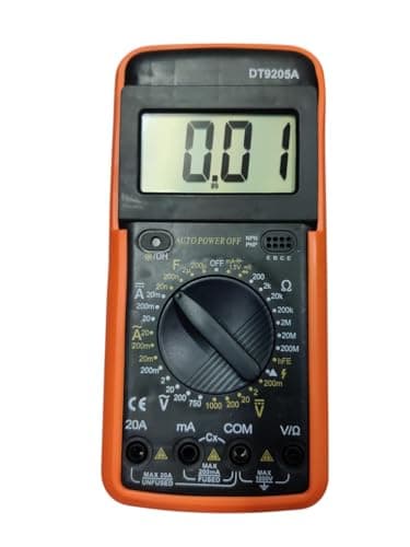 SIGMA DT 9205 Digital Multimeter with LCD Display – Voltage, Current, Resistance & Continuity Tester – Portable & Accurate Measuring Tool 2