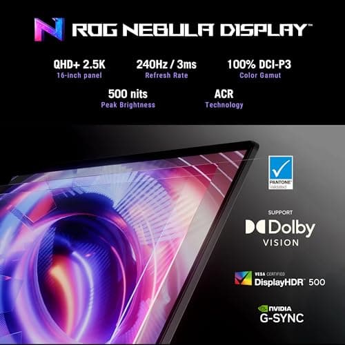 ROG Strix G16, Intel Core i7 14650HX,Gaming Laptop(RTX 5050-8GB/115W TGP/16GB RAM/1TB SSD/2.5K QHD+/16"/240Hz/90Whr/Windows 11/M365 Basic (1Year)*/Office Home 2024/Eclipse Gray/2.5 Kg)G615JHR-S5005WS 4