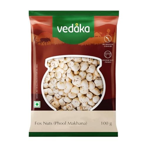 Amazon Brand - Vedaka Fox Nuts (Phool Makhana), 100g
