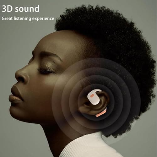XIMAND Bone Conduction Headphones,IPX5 Open-Ear Wireless Bluetooth 5.3 Magnetic Charging with Mic, 6HR Playtime, Waterproof Sweatproof Earphones for Sports -New 2025 2