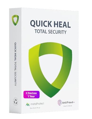 Quick Heal | Total Security Latest Version | 3 Users | 1 Year (Physical Box)