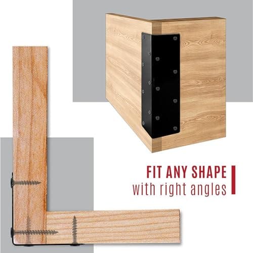 ATORSE Raised Garden Bed Corner Brackets for Vegetable Planter Garden 4 Pieces 2