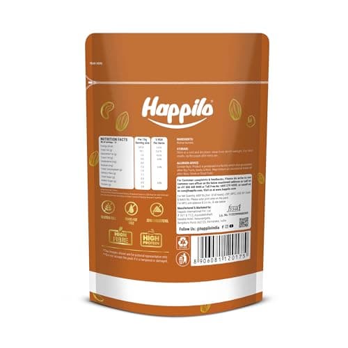 Happilo Premium Deluxe Walnut Kernels 200g (Pack of 1) | Walnuts without Shell | Akhrot Giri | Dry Fruits, Healthy Snacks | Natural Walnut Kernels | Rich in Protein, Iron & Source of Omega-3 2