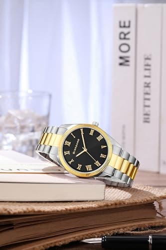 Giordano Classic Formal Analog Watch for Men with Stainless Steel Strap and Roman Numeric Indices -GZ-50112 4