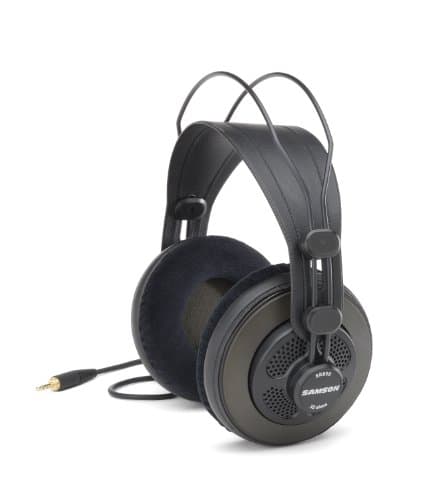 Samson SR850 Studio Wired Over Ear Headphones Without Mic (Black) 2