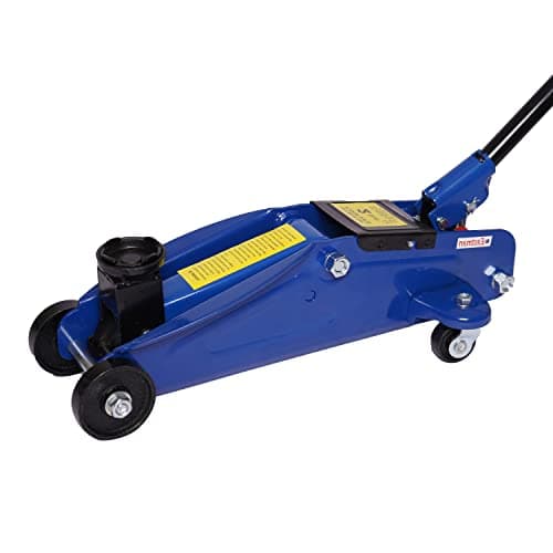 Eastman Hydraulic Floor Jack, Ton- 2 High Profile, Heavy Duty Steel Construction Light Weight Ideal for Car & Truck Repair, Tire Change and Garage Use (E-3017) 4