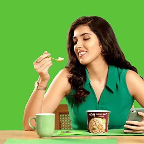 MOM - Meal of the Moment, Poha with Bhujia, 80g - Ready to Eat | Instant Food | No added Preservatives 5