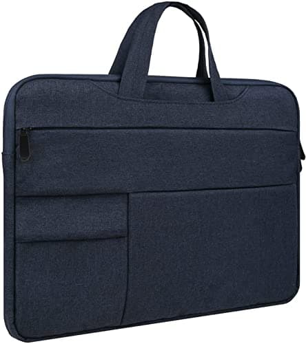 Dynotrek Kindle 11.6 12.9 inch Tablet Laptop Sleeve Case Cover Pouch Handbag with Handle Compatible for Most Apple Samsung Microsoft HP Asus Lenovo Asus Acer Dell, Denim Blue