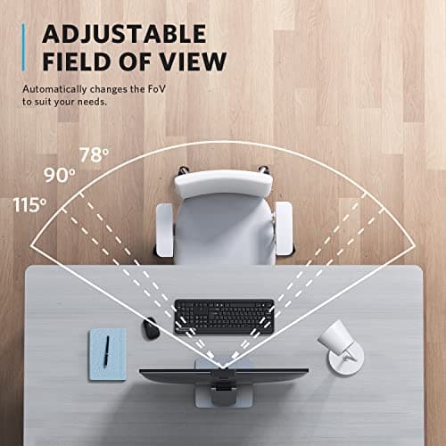 Anker PowerConf C300 Smart Full HD, AI-Powered Framing & Autofocus, 1080p Webcam with Noise-Cancelling Microphones, Adjustable FoV, HDR, 60 FPS, Low-Light Correction, Zoom Certified 5