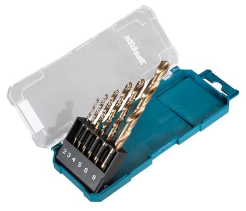 Makita D-75758 HSS-Cobalt Drill bit set for Stainless steel (2,3,4,5,6 & 8mm) 2