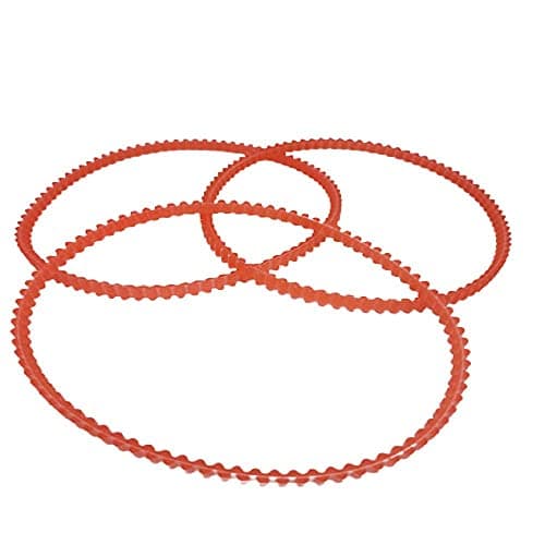 M Fabrics Nylon Motor Belt for Home Sewing Machines Pack of 3 Compatible with Usha Singer Merritt Brother Rita Naveen Old Cast Iron Models 375mm 4