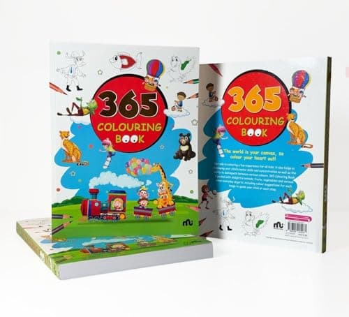 365 Colouring Book for Kids - Painting and Drawing Book with 368 Big Pictures 4