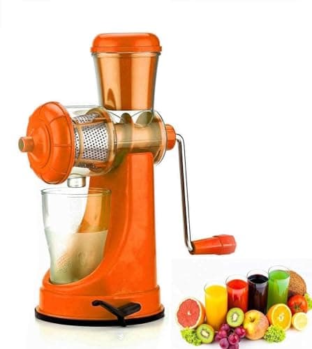 Juicer For Home Tekcool Portable Juicer Machine Juicer Hand for Vegetables with Steel Handle Vacuum Locking System, Shake, Fruit Machine for All Fruits (Multi1) 2