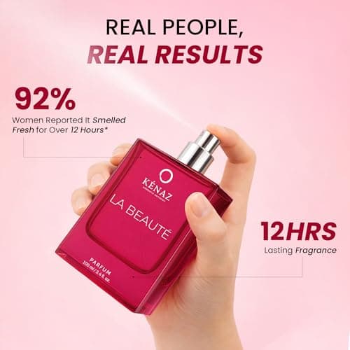 KENAZ La Beauté Women Perfume 100ml | Dubai Crafted | Floral, Fruity Gourmand With Black Currant & Pear | Luxury Parfum for Woman | Long Lasting Perfume for Women | 20% Fragrance Oil 6