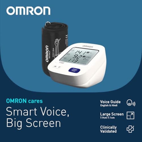 Omron HEM-716A Voice Guide Automatic Blood Pressure Monitor 2