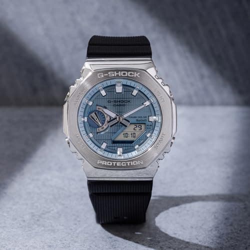 Casio G-Shock GBM-2100A-1A2DR Bluetooth Analog-Digital Turquoise Blue Dial Men (G1582) 2
