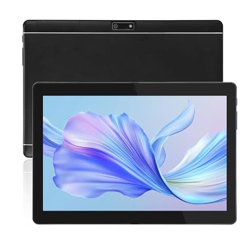 Veidoo Tablet 10 inch, 10.1 Android 10 Tablet PC, 2GB RAM, 32GB ROM, 1280 x 800 HD IPS, 3G WCDMA Tablet PC, Quad Core, Dual Camera, WiFi, Bluetooth, GPS, Google Play (Black)
